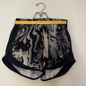 Nike Shorts. Medium. Black and grey marble. Great condition.